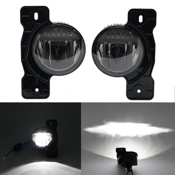 

4 Inch 30W Round LED Passing Fog Lights LED Driving Lamp For car Jeep Wrangler JL 2018 2019 10th Anniversary Bumper fog lamp