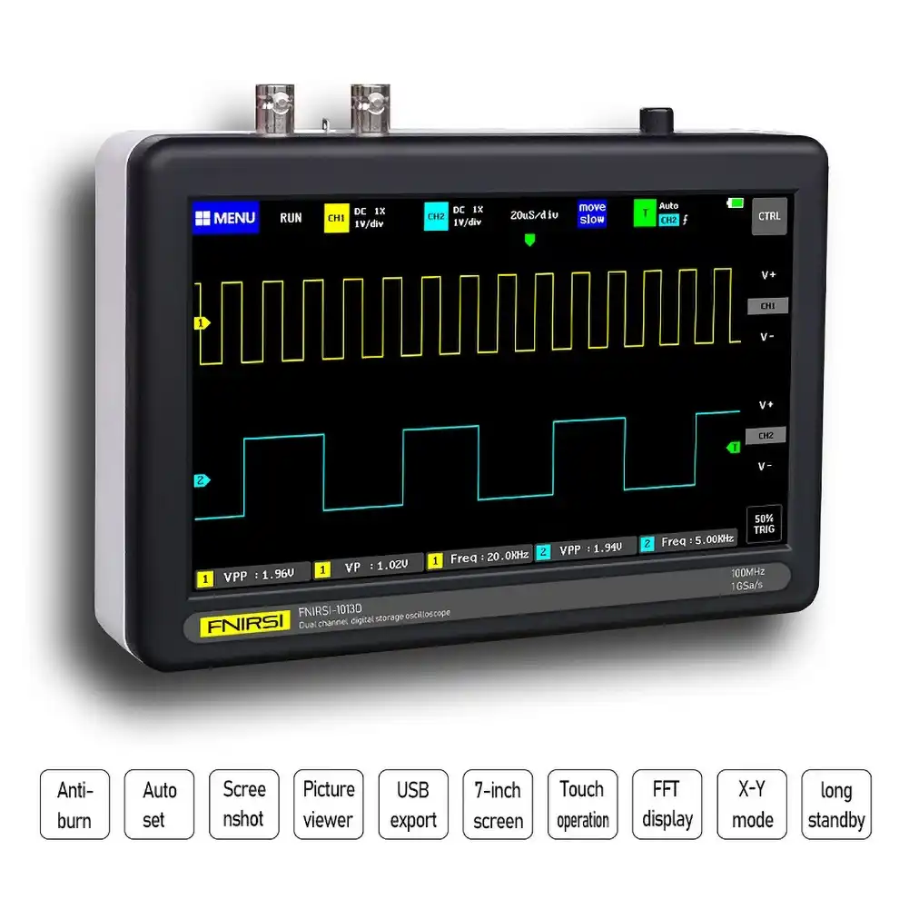 全国宅配無料 使用回数少ない 2ch 100mhz オシロスコープ Fnirsi 1013d 値引きする Www Proviaggiarchitettura Com
