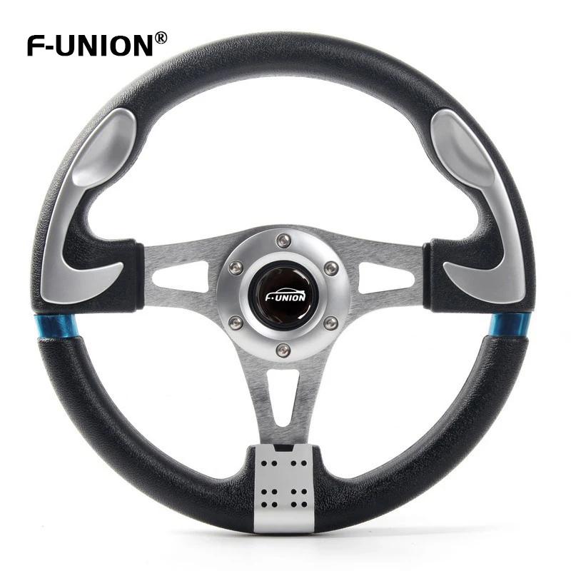 

Car Accessories Sports Steering Wheel Quick Release Modified Steering Wheel 13 Inch 330mm Aluminum Moving Rudder