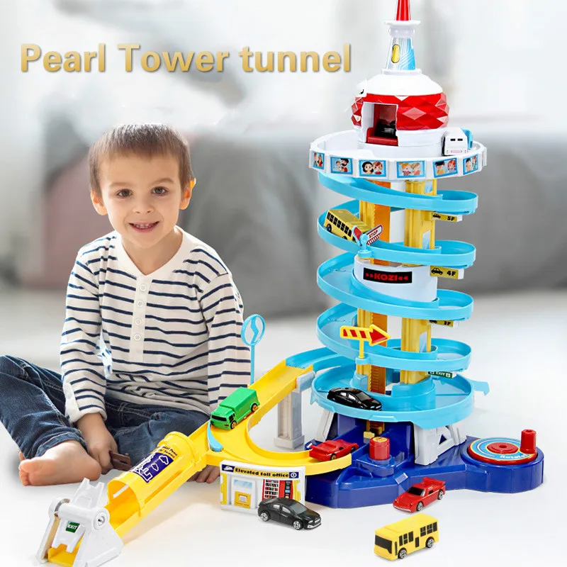 car tower toy