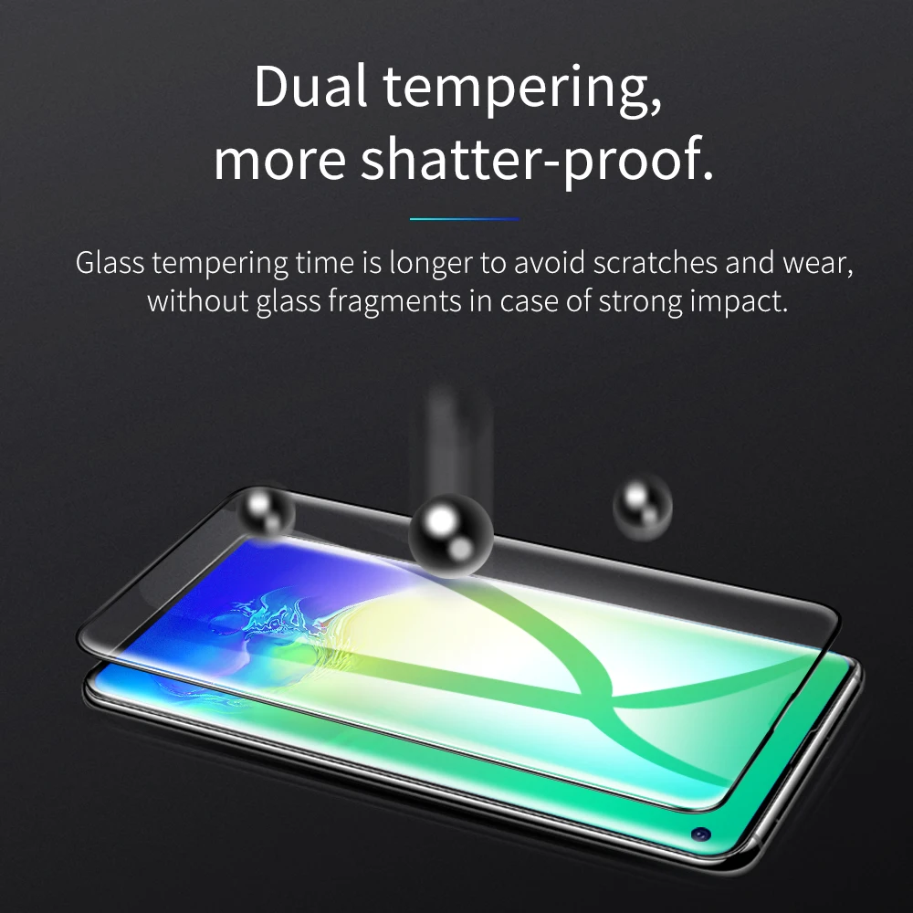 HOCO 3D полное закаленное стекло для samsung Galaxy S10 Plus S10E Защита экрана для samsung Note10 Защитная стеклянная пленка Note10