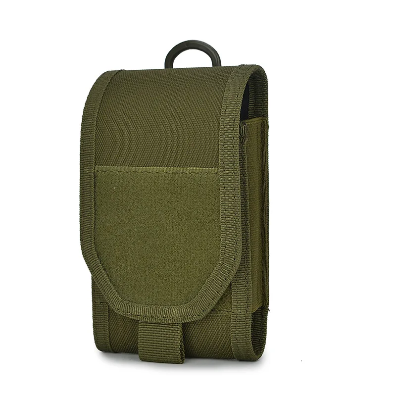 

Tactical Velcro Mobile Phone Bag Wear-Resistant New Style Outdoor Sports Mobile Phone Bag Wear Leather Belt 6-Inch Phone Bag
