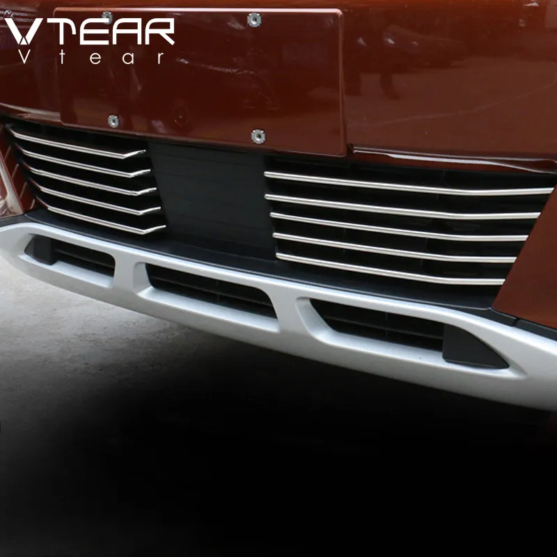 Vtear для peugeot пежо 3008 3008GT аксессуары внешней решетки радиатора автомобиля накладка