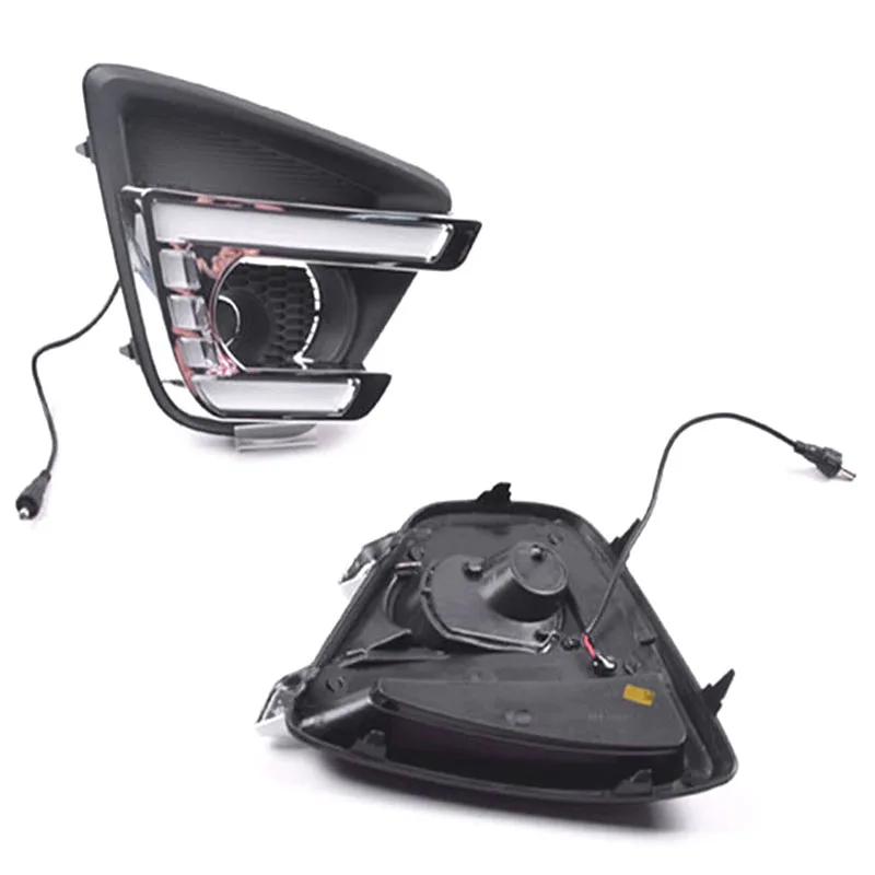 СВЕТОДИОДНЫЙ DRL Дневной светильник противотуманная фара автомобиля 12V для бега светильник s для Mazda Cx-5 Cx5 2012