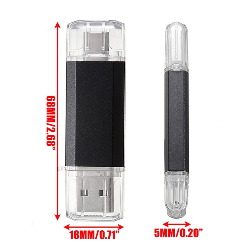 Супер мини металлический Usb флеш-накопитель 1 флеш-накопитель TB портативная карта памяти для хранения флэш-диск для телефона Android U диск