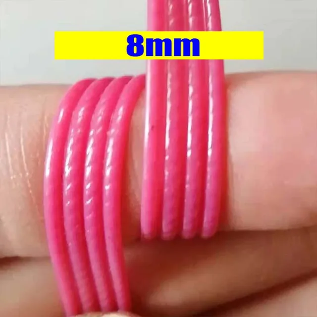 82 Types 10 Meters PE Flat Round Synthetic Rattan Material DIY Weaving Rope Knit Repair Furniture Bed Sofa Chair Table Basket 35