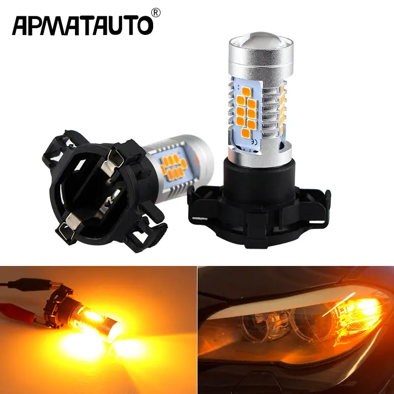 Ampoules LED Lil bus PY24W 5200s pour BMW Série 3 4 5 Bery E70 X5 X6 Z4