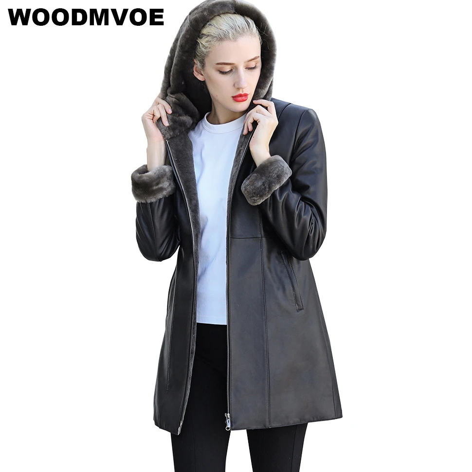 women's plus size shearling jacket