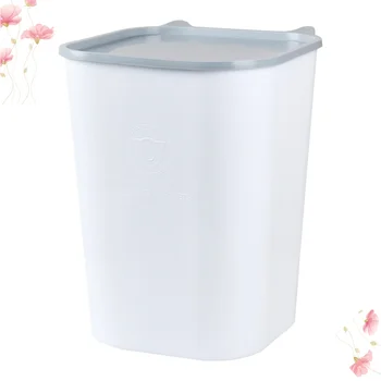 

1pc Pet Food Storage Container Dustproof Fresh Dry Grain Storage Barrel Sealed Bucket Moisture-proof Pets Bin for Dogs Cats Pets