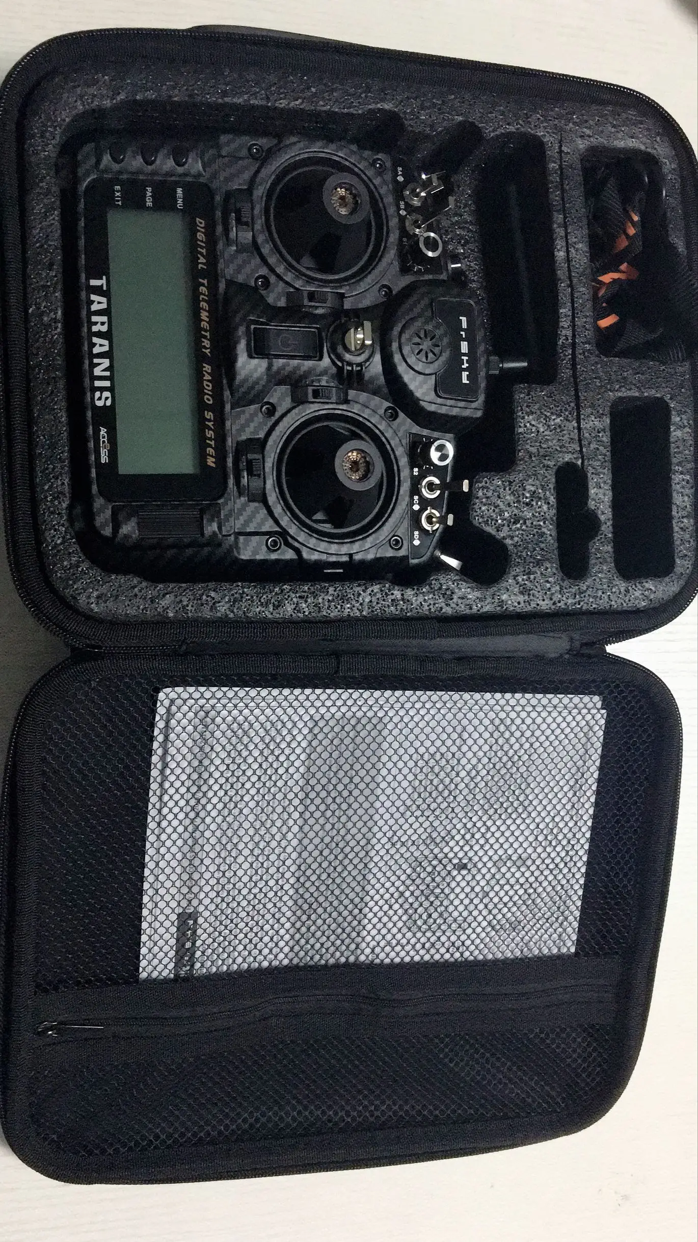 Высокое качество FrSky Taranis X9D Plus SE 2,4G 16CH передатчик специальное издание w/M9 Чехол с датчиком передачи воды для модели RC