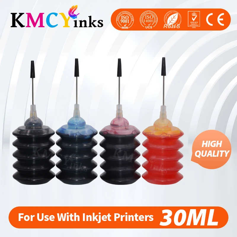 Kmcyink Ricarica Kit Inchiostro Cartuccia D'Inchiostro Compatibile Per Hp 301 21 22 301 121 140 141 Xl Per Stampante Canon Pg510 Cl511 Pg40 Cl41