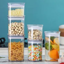 Пластиковый диспенсер для зерновых культур, ящик для хранения, Кухонный Контейнер для риса, хороший контейнер для хранения еды, пластиковый диспенсер, Кухонный Контейнер