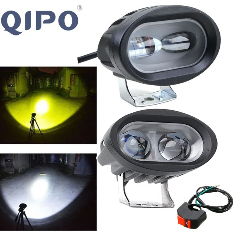 QIPO 1 шт. 3 дюйма 20 Вт лампа для внедорожника мотоцикла SUV ATV 4WD 4X4 противотуманная
