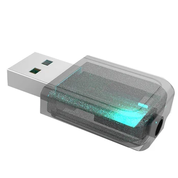 

New USB Bluetooth o Receiver Transmitter 2 in 1 3.5 Wireless Transmission Adapter