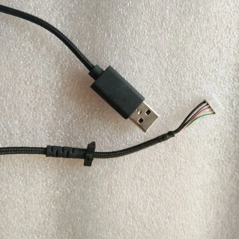 Нейлоновый Плетеный USB кабель для мыши для проводной GPRO G102 мыши