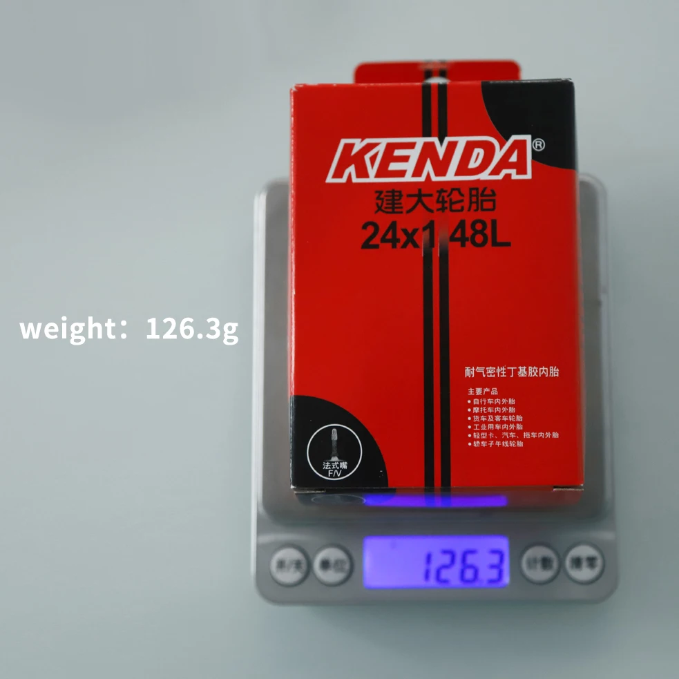 Kenda 24x1 Bicycle Inner Tube with Schrader/Presta Valve