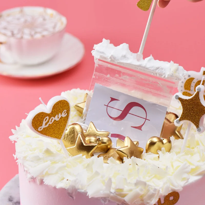 

Cake ATM Happy Birthday Cake Topper Money Box Funny Pulling Making Mold TP899