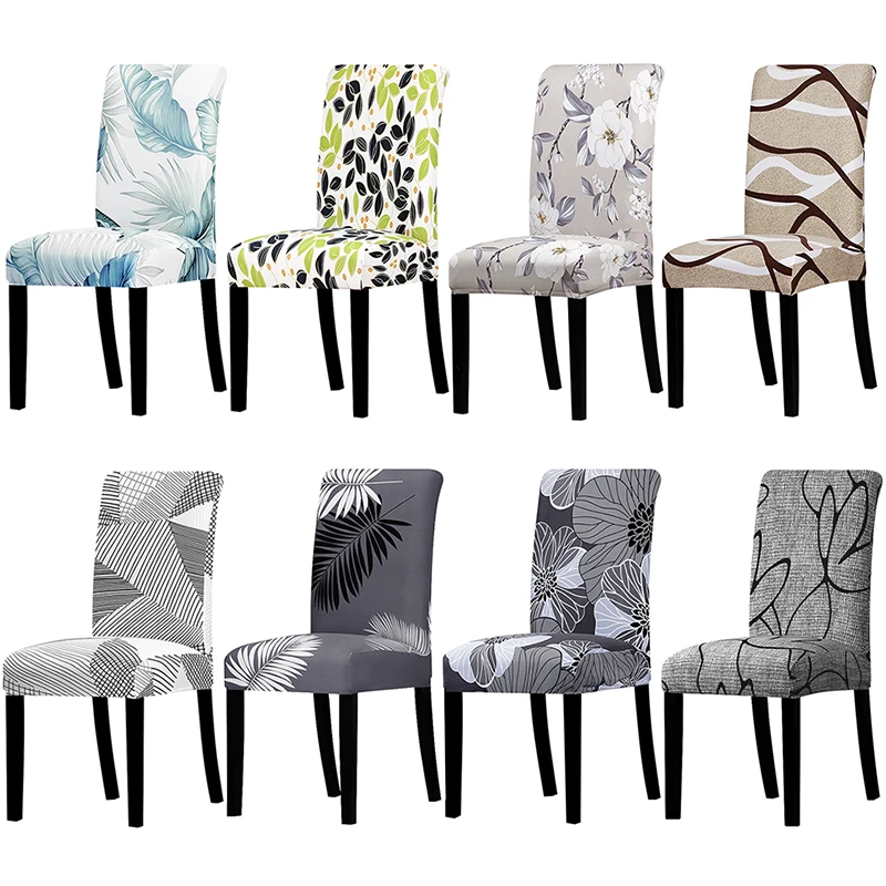 LellenPrintedChairCoverSpandexStretchSlipcoversElasticChair