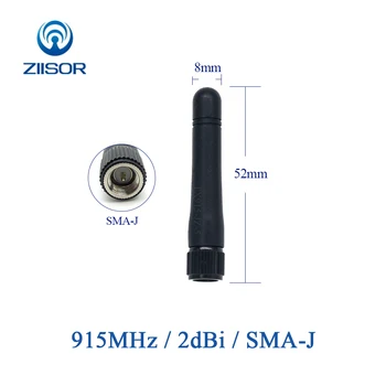 

915MHz Short Antenna Mini Rubber 915M Antenna SMA Male for Wifi WLAN Aerial DTU Receiver Module Modem Antena TX915-JZ-5