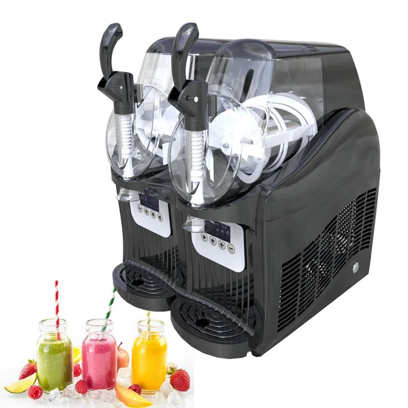 Double Tank Slush Machine Snow Melting Machine Slush Machine Home Ice Slush Machine