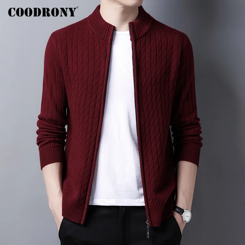 100 merino wool cardigan