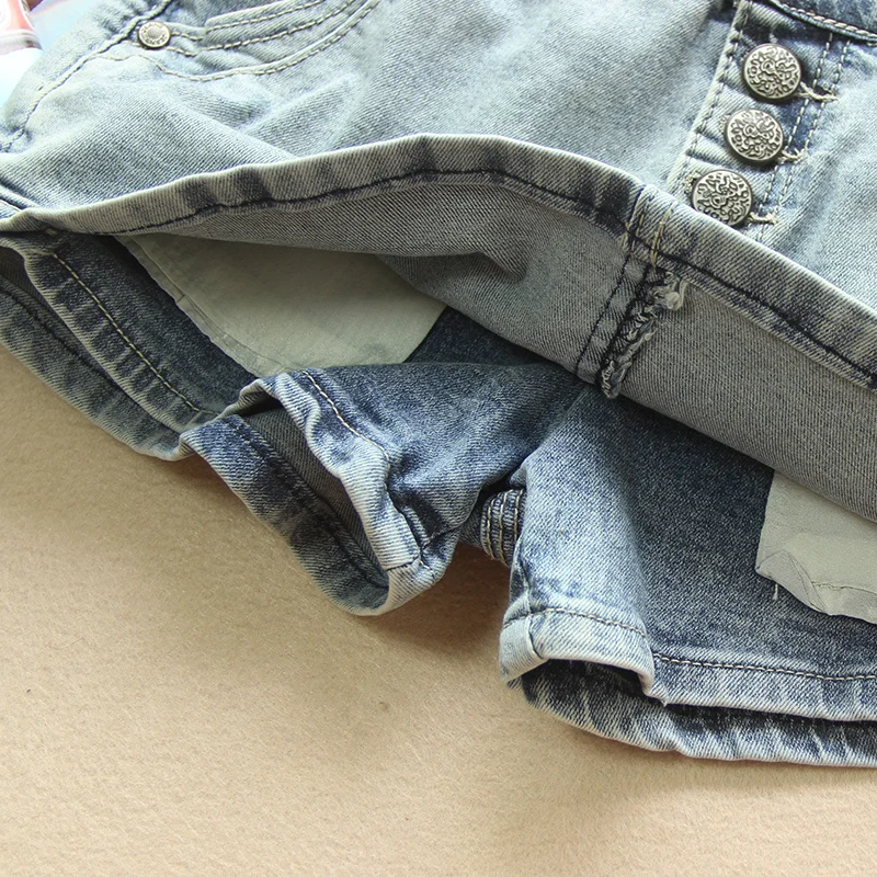 Korean 2022 Summer Sexy Mini Skirt Women Single Buttons High Waist Denim Shorts Skirt Blue A Line Jean Skirts Outdoor Sex Skirt