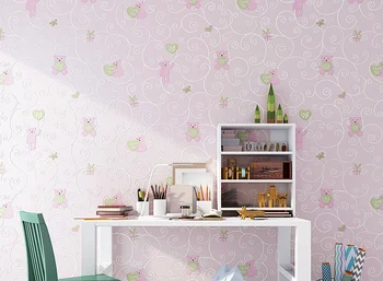

Lovely and Cute Sticker for Chrildren Room with slight pink Color panda Cartoon Sticker Hot Sell livinggust room , DIY decorat