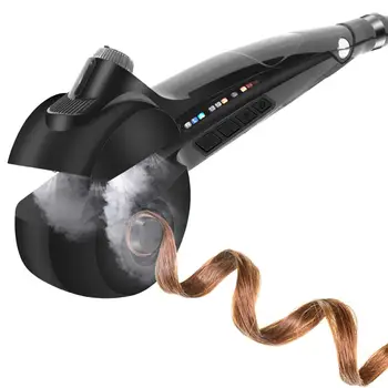 

Hair Curler,Professional Automatic Hair Curler Steam Ceramic Curl Machine