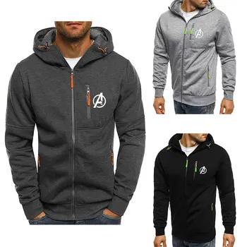 

Casual Hoodie Sweatshirt Men Long Sleeve Side Zipper Mens Hoodies Solid Loose Mens Sweatshirts Men Cardigan Coat Men Sports Wear