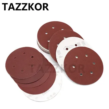 

Abrasive Self Adhesive Sanding Disc Grit P40-800 Polishing Sandpaper for Metal Wood Sander Power Tools Accessor 6Inch 10pcs