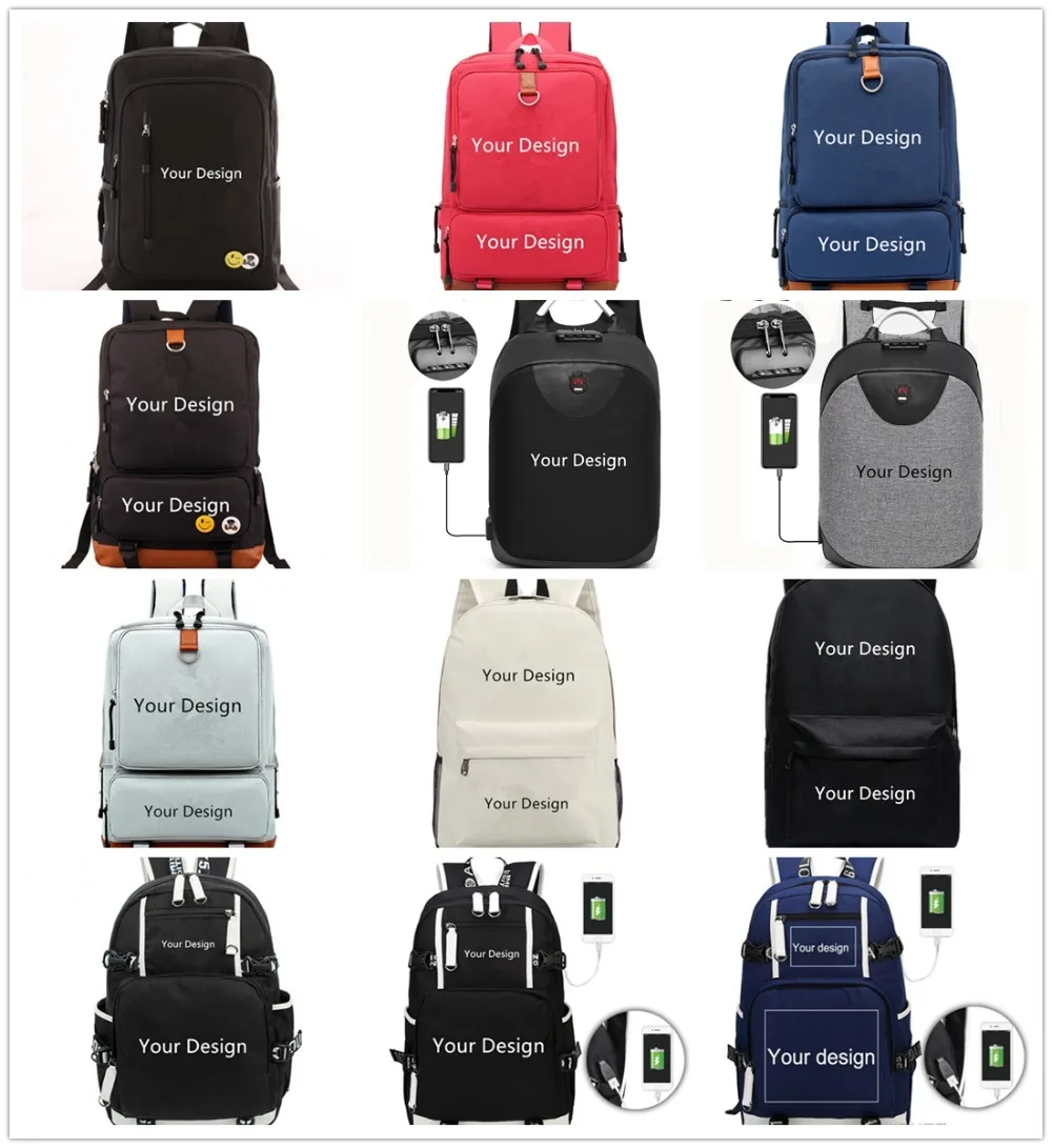 Custom made backpacks for school Clearance
