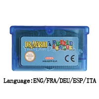 EU 32 бит видеоигры картридж Консоли Карты Mari серии США/ЕС Версия для nintendo GBA - Color: EU