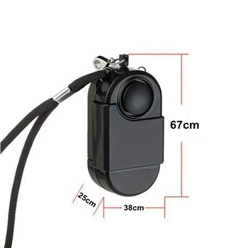 

2-4Pcs Security Alarm Travel Infrare PIR Motion Sensor Detector Camping Protection Self Defense Travel Anti-theft Personal Alarm