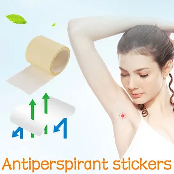 

7.2×600cm Disposable Armpit Sweat Pads Women Men Absorbing Underarm Antiperspirant Keep Dry Sticker Sweat Pads A29#30