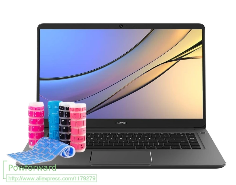 Силиконовый чехол для клавиатуры ноутбука Mate book защитный Huawei Matebook D 15 6 дюйма 2018 г.