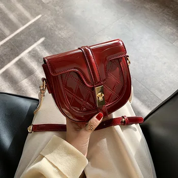 

Western style retro women's small satchel 2019 new western style simple fashion texture small ling cross-body bag