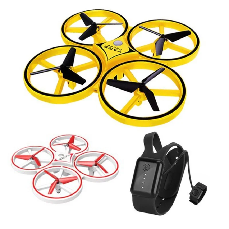 

RC Drone Quadcopter Smart Watch Remote Sensing Gesture Aircraft UFO Somatosensory Noctilucent Interaction Toy Gifts For Children