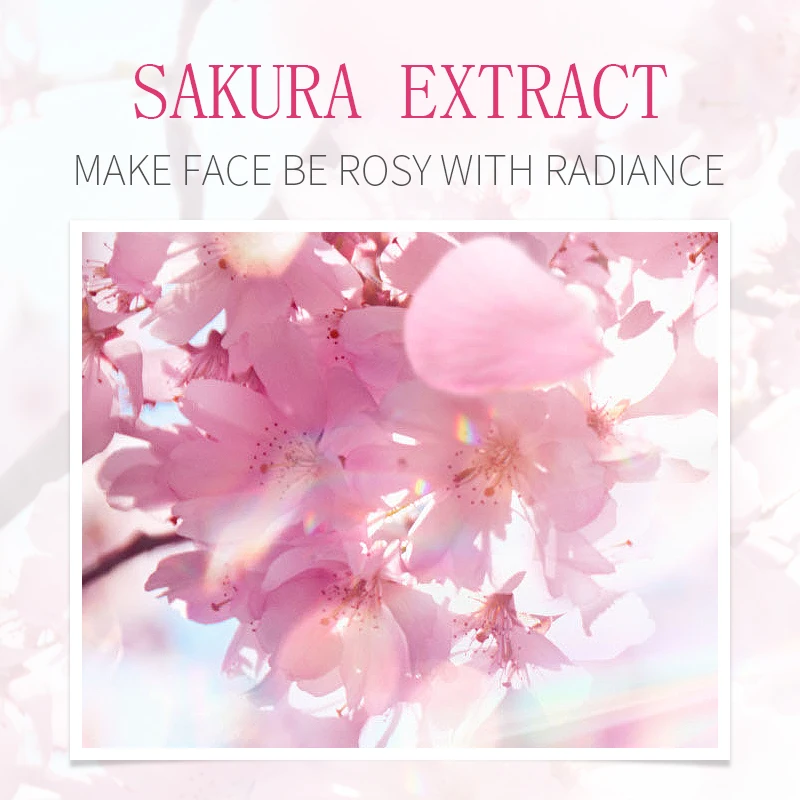 Сыворотка LAIKOU Sakura японский экстракт эссенция для сужения пор удаление акне