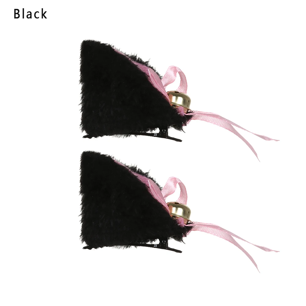 1Pair Hair clip-B Горячая Распродажа маскарадный костюм Лисичка плюшевая повязка для волос обруч для женщин и девочек модные кошачьи заколки «кошачьи ушки» повязки на голову аксессуары для волос ручной работы - Цвет: 1Pair Hair clip-B