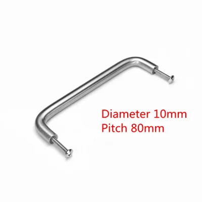 Diameter 10mm 304 лучшие ручки для выдвижных ящиков из нержавеющей стали "~ 24" дверца кухонного шкафа u-образная ручка ручки для выдвижных ящиков диаметр 10 мм мебельная фурнитура - Цвет: Diameter 10mm
