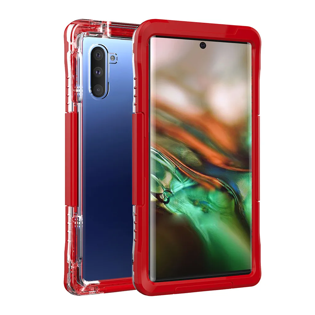 Для samsung GALAXY Note10 6,3 дюймов Водонепроницаемый чехол с подставкой Модный чехол для телефона# guahao