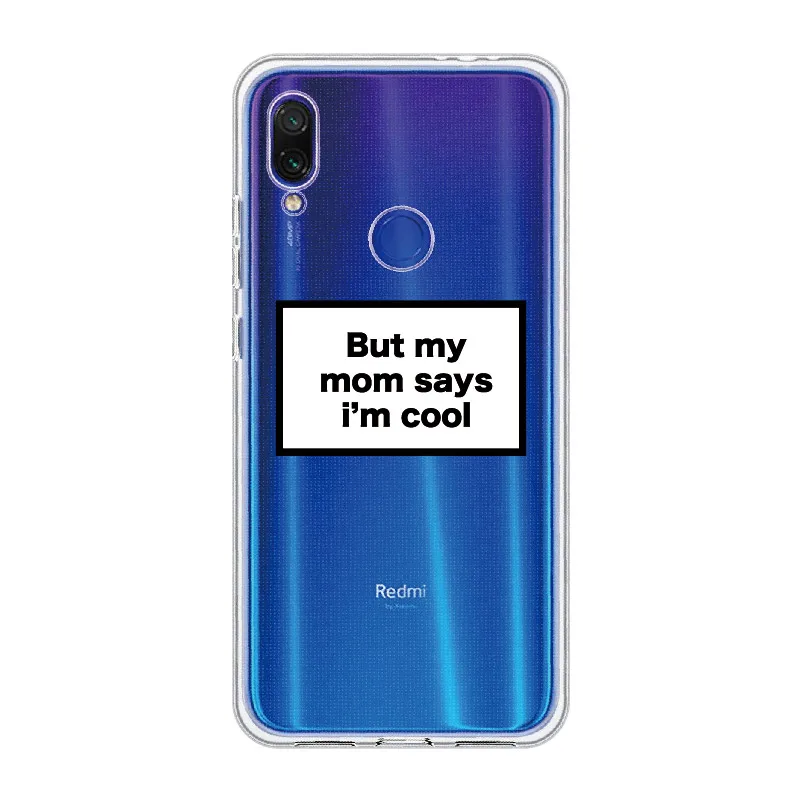 Положительный хороший Vibe счастливый смешной цитата для Xiaomi mi красный mi Note 5 6 7 8 9 lite Pro Plus Мягкий тонкий защитный прозрачный чехол из ТПУ - Цвет: 3