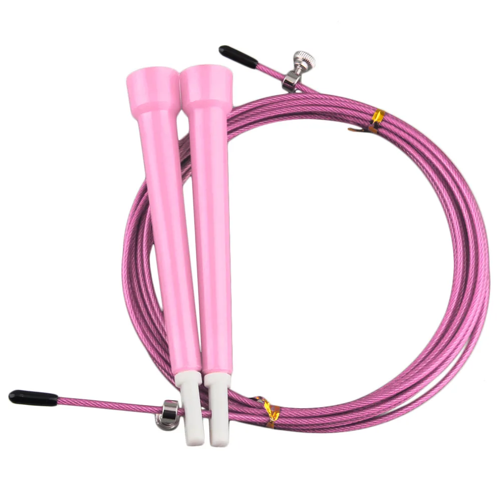 

Durable Ropes Cable Steel Jump Skipping Jumping Speed Fitness Rope Cross Fit MMA Boxing Gym Crossing Equipment Drop Shipping