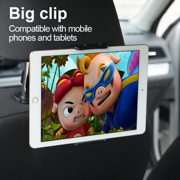 

Universal Car Rear Pillow Tablet PC Phone Holder For iPad Tablet Phone holder 360 Degree Back Seat Headrest Mount Stand Bracket