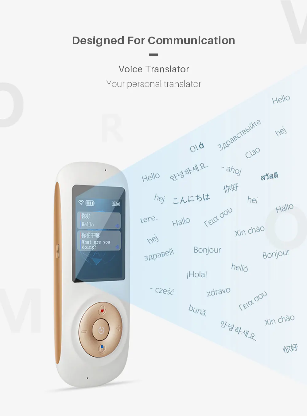 Переводчик голосовой мгновенный портативный переводчик поддержка 52 языка s двухсторонняя переводная машина