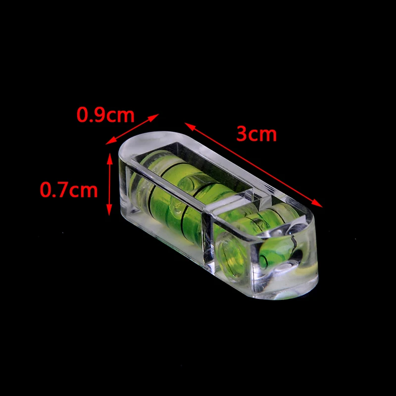 1PC Mini T-type Bubble Spirit Level Acrylic Measuring Level Adjustment