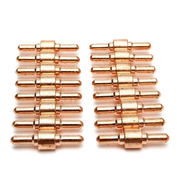 

46pcs Durable Plasma Cutter Professional Shield Cups Consumables Nozzle Set Copper Mini Accessories Electrodes Tips Swirl Rings