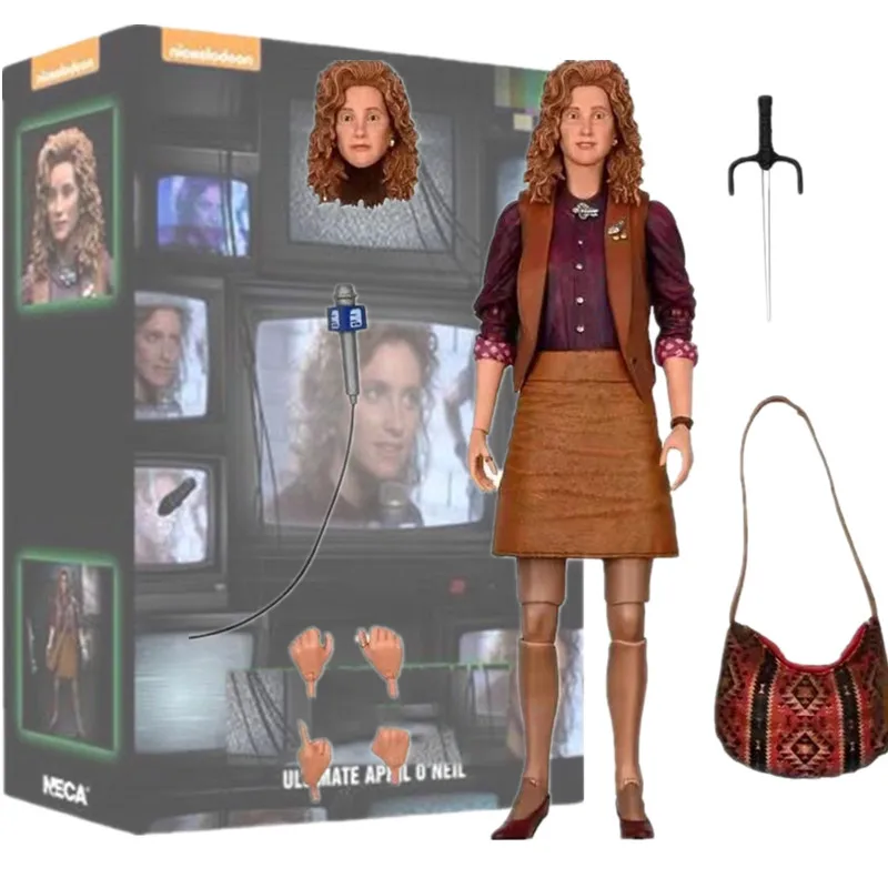 Фигурка NECA April o'нейла экшн-фигурка черепашек Рафаэля игрушечная кукла подарок