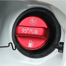 Предупреждение О топливе крышка топливного бака украшение крышки стикер 92/95 бензин модификация заправка советы для Toyota C-HR