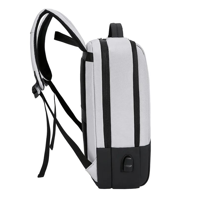 

Korean-style Large Capacity Solid Color USB Charging Top Grade 15-Inch Laptop Backpack Advertisement